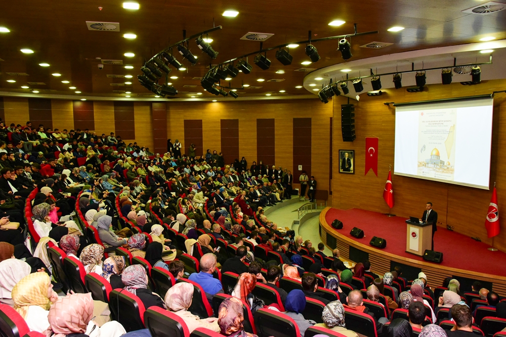 VIII. Uluslararası Şeyh Şa‘bân-ı Velî Sempozyumu “Tarihten Günümüze Filistin ve Kudüs” Başladı